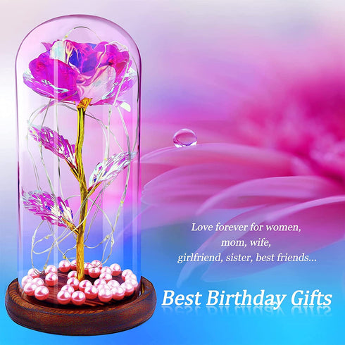 Gifts For Mothers Day Forever Rose, Best Birthday Gifts for Mom Women Wife Girl, Unique Valentines Day Gifts for Her, Idea Gifts for Friends Female Anniversary, Teachers Day, Christmas, Thank You Gift