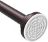 Ausemku Shower Curtain Rod Tension - 26-40 Inch Never Rust Non-Slip Spring Tension Curtain Rod No Drilling Stainless Steel Curtain Rod Use Bathroom Kitchen?Brown?