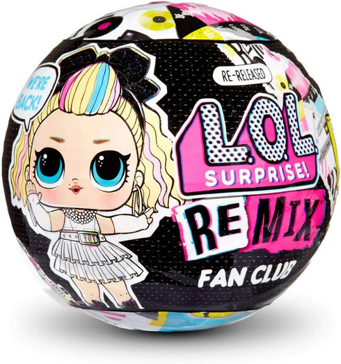 L.O.L. Surprise! Remix Fan Club – Re-Released Doll with 7 Surprises