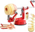 Apple Peelers, Apple Peeler Corer Slicer Stainless Steel 3 in 1 Heavy Duty with Suction Grips Base Peelers Apple Pear Potato Applesauce Cider Apple juice Apple Pie Tools Peelers for Kitchen
