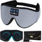 MUSICOZY Sleep Headphones 3D Bluetooth 5.2 Headband Sleeping Headphones, Wireless Music Eye Sleep Mask Earbuds for Side Sleepers Cool Tech Gadgets Unique Gifts, Built-in Ultra Soft Thin Speakers