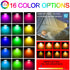 Puck Lights with Remote, Color Changing Wireless LED Puck Lights with Timer, Dimmable Under Cabinet Lights for Kitchen Cabinet Counter, Battery-Powered Closet Lights (6 Pack, Batteries Included)