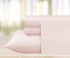Cathay Home Home Essentials Ultra Soft Hypoallergenic Wrinkle Resistant Double Brushed Microfiber Sheet Set, Blush, Queen (108145-1800-BLH-Q)