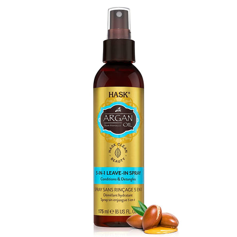 HASK Argan Oil 5-in-1 Leave In Spray, 6 Fl Oz