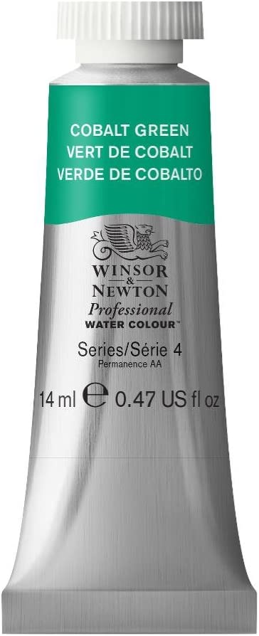 Winsor & Newton Professional Water Colour Paint, 14ml tube, Cobalt Green