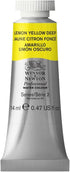 Winsor & Newton 105348 Professional Water Colour Paint, 14ml tube, Lemon Yellow Deep