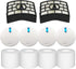 Vacuum Filters Replacement for Shark Rotator Powered Lift-Away AZ1002, NV650 NV651 NV652 NV750 NV751 NV752 NV753 AX950 AX951 AX952 ZU632, 2 Post Filters + 4 Foam & Felt Filters, Part # XHF650&XFF650