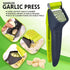 L&N Garlic tool with potato peeler, garlic mincer and crusher, in stainless style, effective and easy to clean