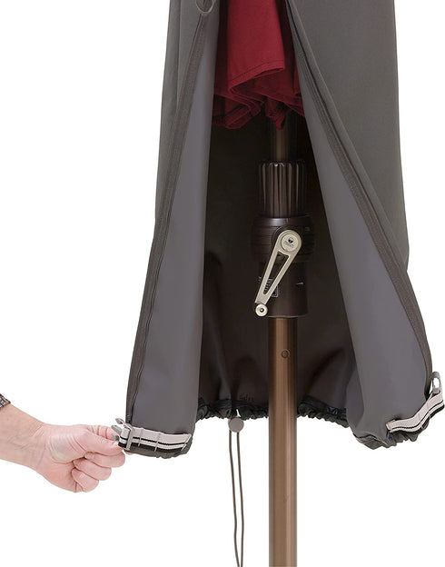Classic Accessories Ravenna Water-Resistant 13 Foot Offset Patio Umbrella Canopy Cover