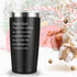 Dear Dad Thanks for Putting Up with a Spoiled Travel Mug Tumbler.Funny Father's Day Birthday Christmas Gifts for Men Papa New Dad Father Daddy from Son Daughter Wife.(20 oz Black)