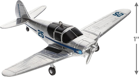 Hallmark Keepsake Christmas Ornament 2021, Sky's The Limit Globe Swift Airplane