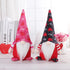 PIKRONSH 2 Pcs Valentine Gnomes Plush, Mr & Mrs Handmade Swedish Tomte Elf Valentine's Day Decoration Gift