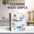 Simple Life Fresh Flower Stamp Toilet Gels, Variety Pack, Stops Limescale and Stains with Air Freshening Scent, Deodorizing Clean, 32 Stamps, Pack of 4