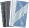 figolo Microfiber Kitchen Towels - Dish Towel Geometry Set of 4, Super Absorbent and Soft, 26 X 18 Inch