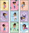 Outus 9 Pieces Girls Room Decor Black Girl Wall Painting Art Decor Motivational Black Girl Posters Girls Bedroom Motivational Art Paint for Kids Teen Girls Room Wall Decorations,Unframed, 8 x 10 Inch