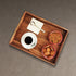 Kaizen Casa |Wooden Rectangular Serving Tray, Wood Plate, Tea/Drink Platter, Dinner Serving Tray, Snack Tray |Size_16"x 12" x 2? |Home Restaurants Coffee, Food, Breakfast, Dinner Décor