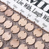 VORCOOL Family Birthday Hanging Plaque Board DIY Wooden Calendar Birthday Reminder Home Decor (1 Plaque/ 1 Rope/ 50 Round Discs)