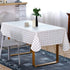 Table Clothes for Rectangle Tables,DITAO Outdoor Dining Tablecloth,Picnic Table Cover Easy Clean,for Wedding,Banquet,Restaurant