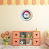 Telling Time Teaching Clock Silent Non Ticking Wall Clock-Learning Clock for School Classroom Playroom Bedroom (12 inch)