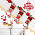 Aiduy Christmas Stockings 18" Large Size Plush Swedish Gnome Santa 3 Pieces 3D Stylish Christmas Decorations, Classic Home & Party Accessory Hanging Gift Candy Bags for Family Holiday