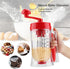 Pancake Batter Dispenser - Hand-held Manual Pancake & Cupcake Mixer and Batter Dispenser Blender Machine Baking Tool, for Cupcakes, Waffles, Muffin Mix, Crepes, Cake or Any Baked Goods