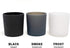 Silicone Boot Sleeve Protector for 20oz, 26oz, 30oz Yeti Rambler Tumbler Cups and 32oz Hydro Flask Tumbler (Black)