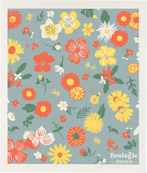 Ecologie by Danica Flowers of Month Swedish Dishcloths, Set of 3