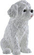 Boulevard East Concepts Maltese Breed Puppy Dog Collectible Figurine Statue