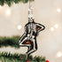 Old World Christmas Halloween Decorations Glass Blown Ornaments for Christmas Tree Mr. Bones, 26066