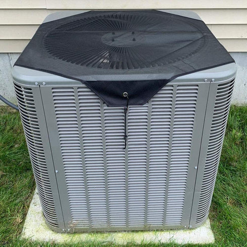 Air Conditioner Covers for Outside Units Mesh, Central Ac Leaf Guard Cover for Outdoor Compressor All Season
