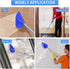 LMAIVE Shower Cleaning Brush, 36'' Shower Scrubber, Tile Tub Scrubber with Long Handle, Bathroom Brushes for Cleaning, Extendable Bathtub Scrubber Sponge, Scrub Brush with Long Handle for Floor