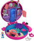 Polly Pocket Mini Toys, Compact Playset with 2 Micro Dolls and Accessories, Flamingo Floatie, Travel Toys and Gifts for Kids???
