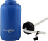 Pro Impact Boxing Hockey Lacrosse Water Bottle Squeezable Plastic w/Long Straw and Spray Cap - Ideal for Baseball Gym Yoga Sports Boxing Cycling Football (35.5 Oz.) BPA Free