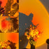 Sunset Lamp Projector, Sunset Light Sunlight Lamps, Sunset Projection Lamp, Golden Hour Sunlamp Solset Lamp, The Sun Set Aura Sunrise Halo Lights Bright, Led Romantic Vibe Night Light for Room Decor