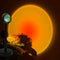 Sunset Lamp Projector, Sunset Light Sunlight Lamps, Sunset Projection Lamp, Golden Hour Sunlamp Solset Lamp, The Sun Set Aura Sunrise Halo Lights Bright, Led Romantic Vibe Night Light for Room Decor