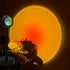 Sunset Lamp Projector, Sunset Light Sunlight Lamps, Sunset Projection Lamp, Golden Hour Sunlamp Solset Lamp, The Sun Set Aura Sunrise Halo Lights Bright, Led Romantic Vibe Night Light for Room Decor