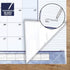 2022 Desk Calendar by AT-A-GLANCE, Monthly Desk Pad, 21-3/4" x 17", Standard, Slate Blue (89701)