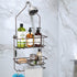 Hanging Shower Caddy over Shower Head, Bathroom Shower Organizer, Shower Storage Rack, Shampoo and Soap Holder, Bronze