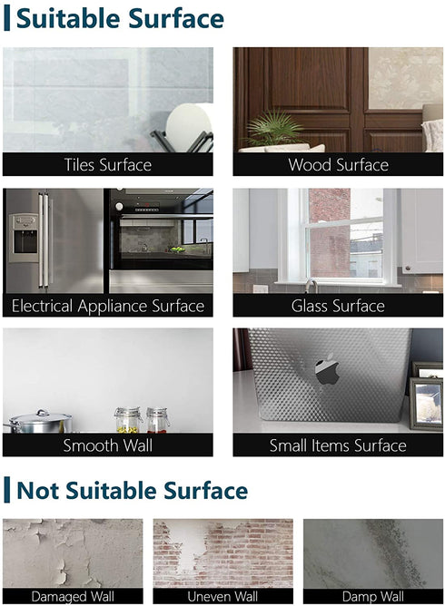 VEELIKE Kitchen Backsplash Wallpaper Peel and Stick Aluminum Foil Contact Paper Self Adhesive Oil-Proof Heat Resistant Wall Sticker for Countertop Drawer Liner Shelf Liner (15.74—118.11inches)