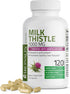 Milk Thistle 1000mg Silymarin Marianum & Dandelion Root Liver Health Support 120 Capsules