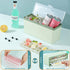 Ice Trays for Freezer with Bin,Ice Cube Trays for Freezer with Lid,Ice Bucket with Scoop and Cover