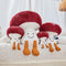 Bestsea Mushroom Pillows for Beds and Sofas Mushroom Plush Stuffed Fun Plush Toys and Home Decor Items(7.8inches)