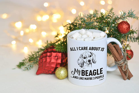 Beagle Mom Gifts Mug For Christmas Women Men Dad Decor Lover Decorations Stuff I Love Beagles Coffee Accessories Talking Art Apparel Funny Birthday Gift Home Supplies Products Dog Coffee Cup Mugs