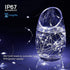 JosMega Upgraded 2 Pack Solar Powered Fairy String Lights 8 Mode Twinkle Lighting Outdoor Waterproof Auto On/Off, Christmas Decoration