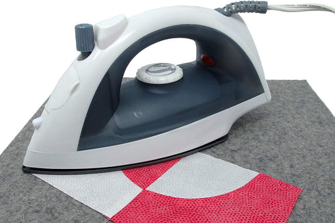 Jacobson Products Premium Wool Ironing Pad for Quilters - 100% Wool Felt Pressing Mat - The Ideal Pressing Pad for Home & Commercial Ironing (14" x 14" x 0.5")