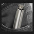 MOTZU 2 oz Hip Stainless Steel Flask & Funnel Set, Mini Portable Tubed Pocket Wine Whiskey Flask, Easy Pour Funnel is Included