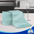 MR.SIGA Ultra Fine Microfiber Cloths for Glass, Pack of 12, 35 x 40cm 13.7" x 15.7"
