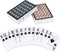 Teskyer Plastic Playing Cards, 100% Waterproof Playing Cards, Poker Cards, 2 Decks of Cards