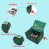Merry-Christmas-Music-Box-Small-Gifts-Toy for Kids Mom Daughter Wife Girlfriend Wooden-Hand-Crank-Xmas-Musical-Boxes New-Year-Holiday-Birthday-Home-Party-Decoration Plays-We-Wish-You-a-Merry-Christmas