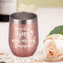Does This Ring Make Me Look Engaged Wine Tumbler, Engagement Gift Idea for Bridal Shower, Insulated Wine Tumbler Wedding Gift for Fiance Newlyweds Couples Bride